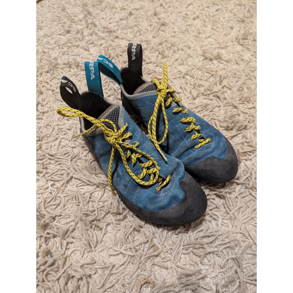 Scarpa Helix US Men's Size 7.5 US W 8.5 Hyper Blue Hiking Shoes EU 40.5